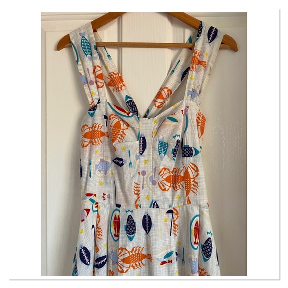 Revival by Dangerfield Lobster Pin Up Dress - Picture 3 of 4